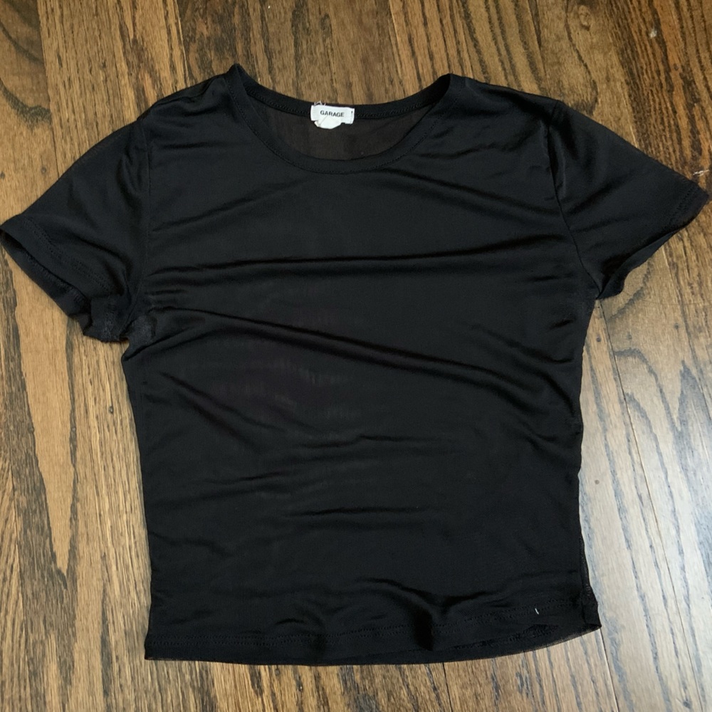 Garage Sheer Crop Top